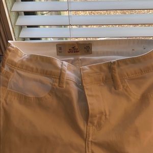 Hollister White pants